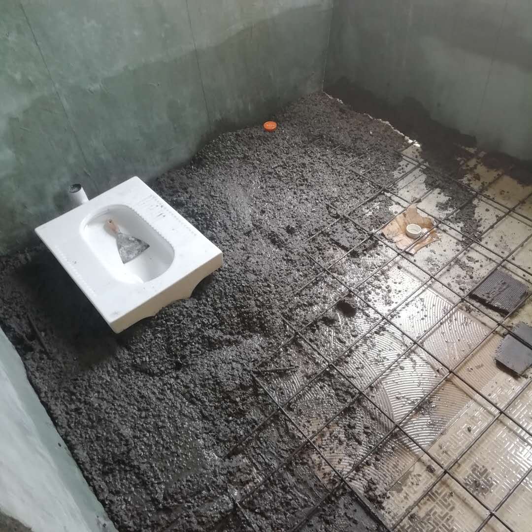 江西宜春的一个工地,据说卫生间做架空,可以做到永不漏水