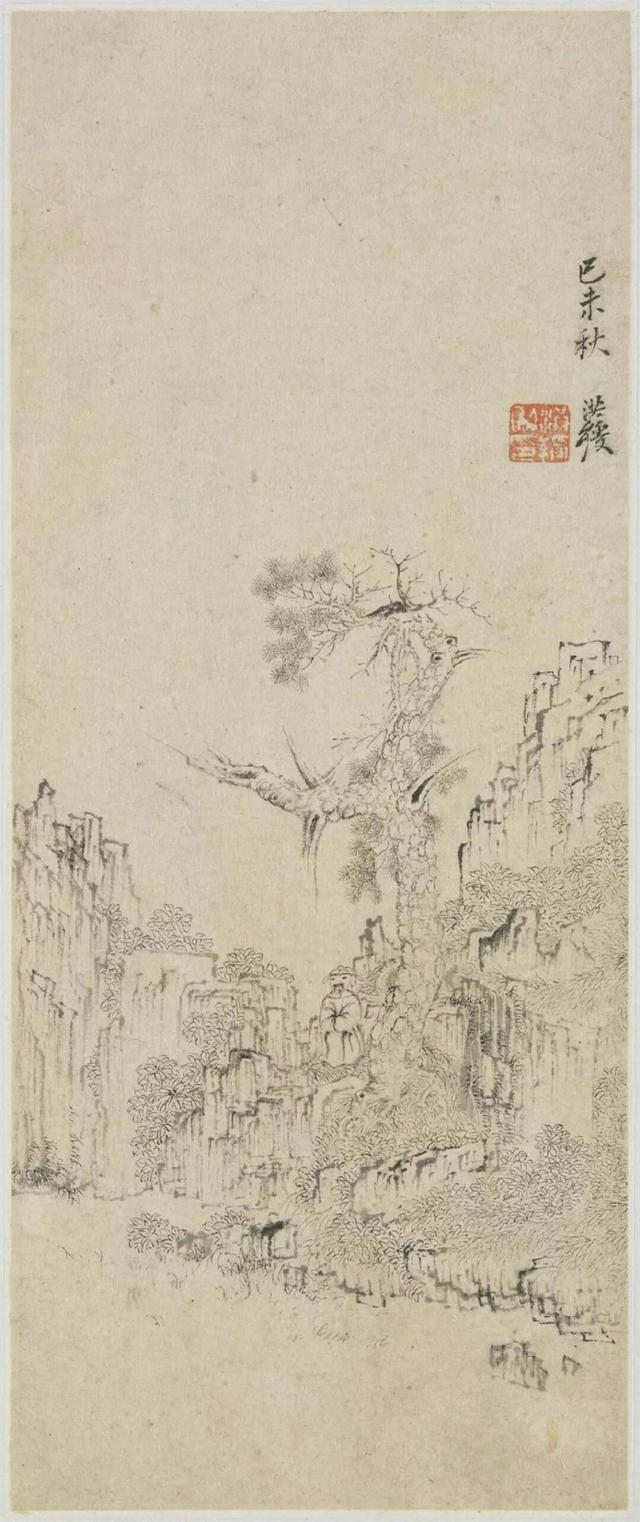 绘画陈老莲作品