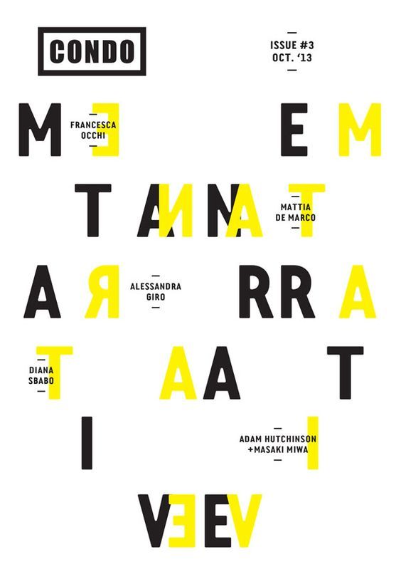 英文版式海报设计参考