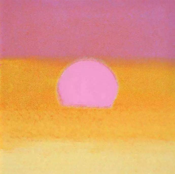 日出与日落.| 艺术家:安迪沃霍尔
