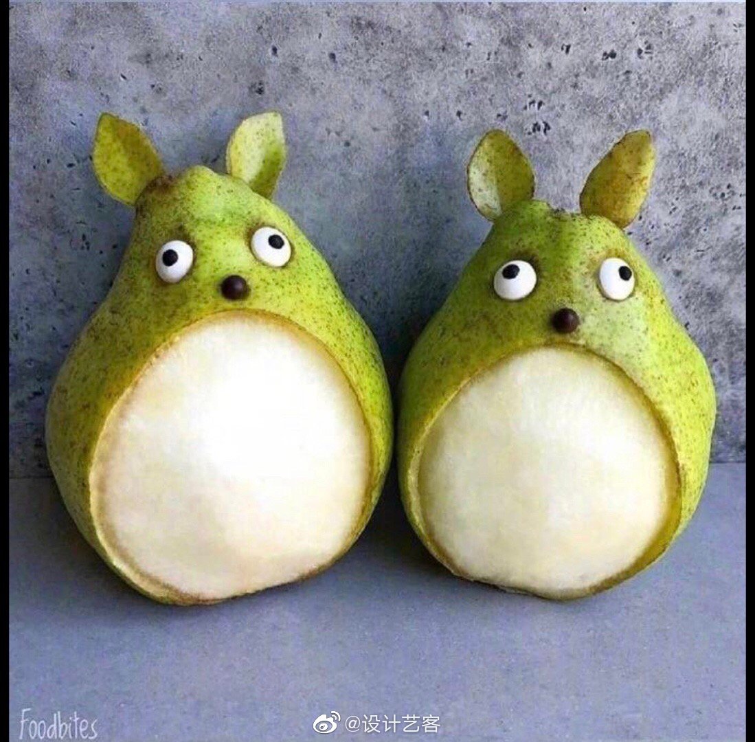 超萌的水果,不忍下口