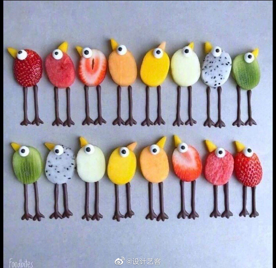 超萌的水果,不忍下口