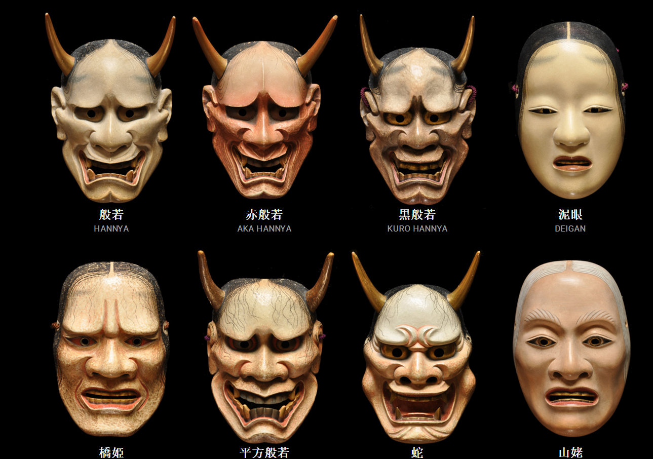 Noh Mask能面source Noh Mask能面source