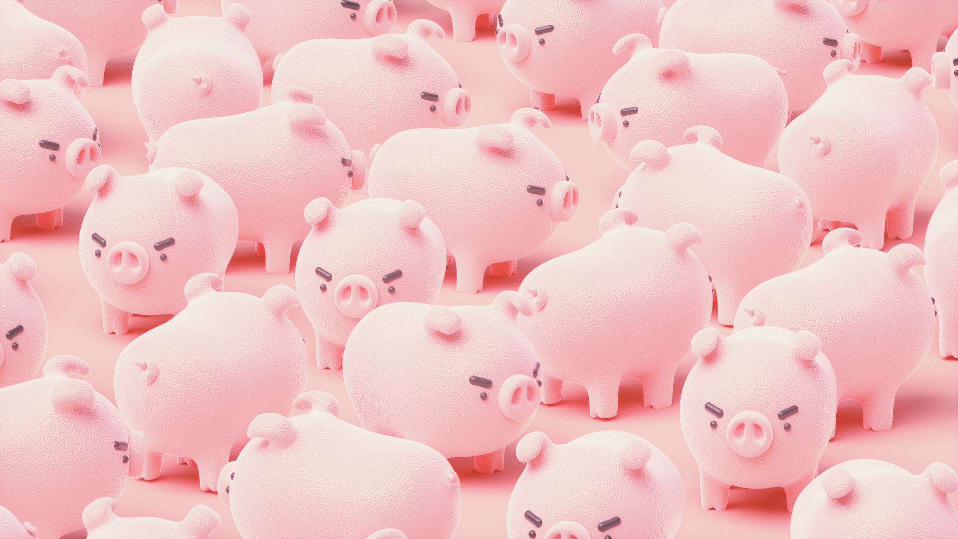 新年金猪当然是要粉粉嫩嫩才可爱韩国设计师hyungjoo lee的小猪简直萌