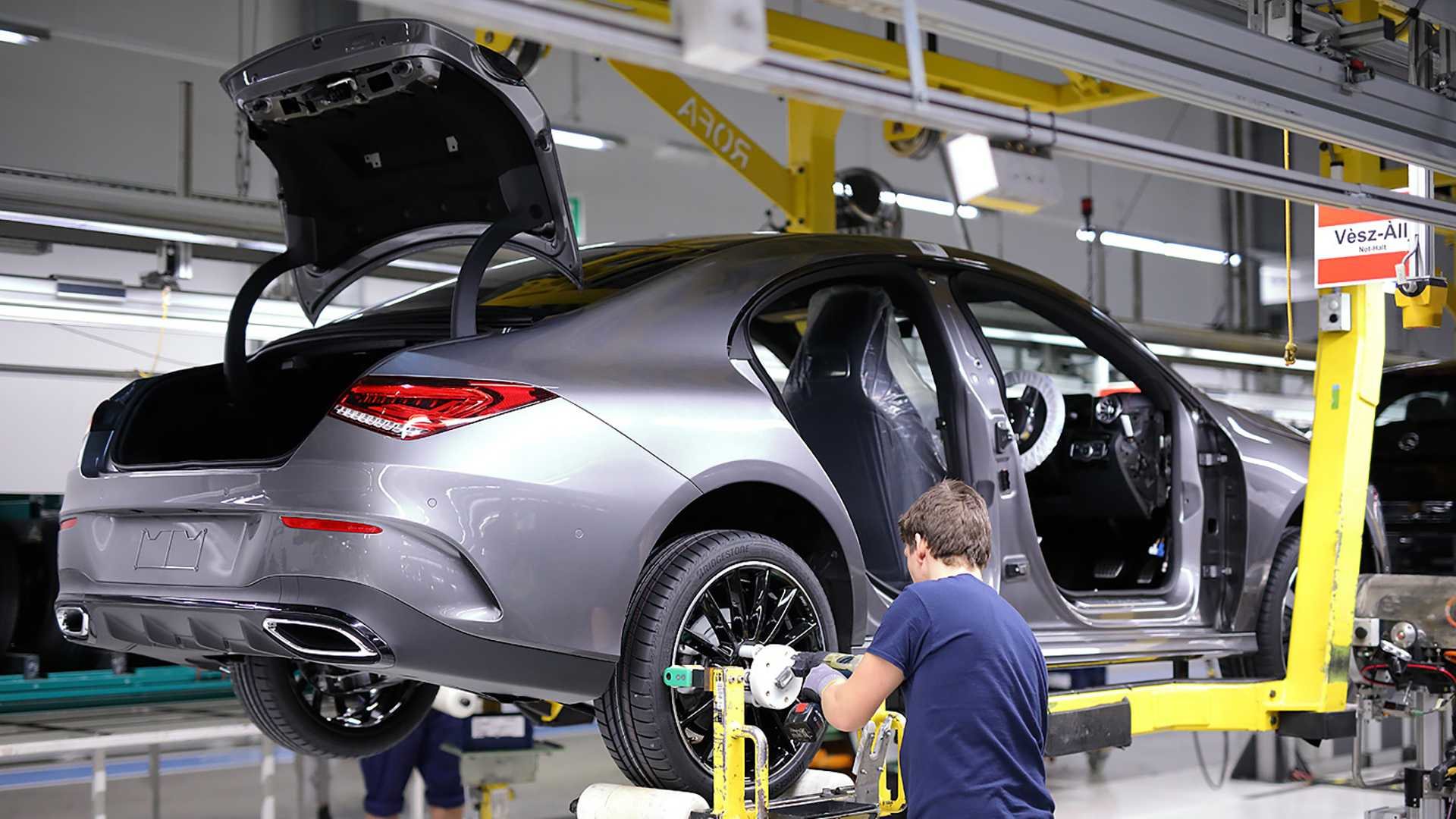 2020款奔驰cla级在匈牙利开始生产