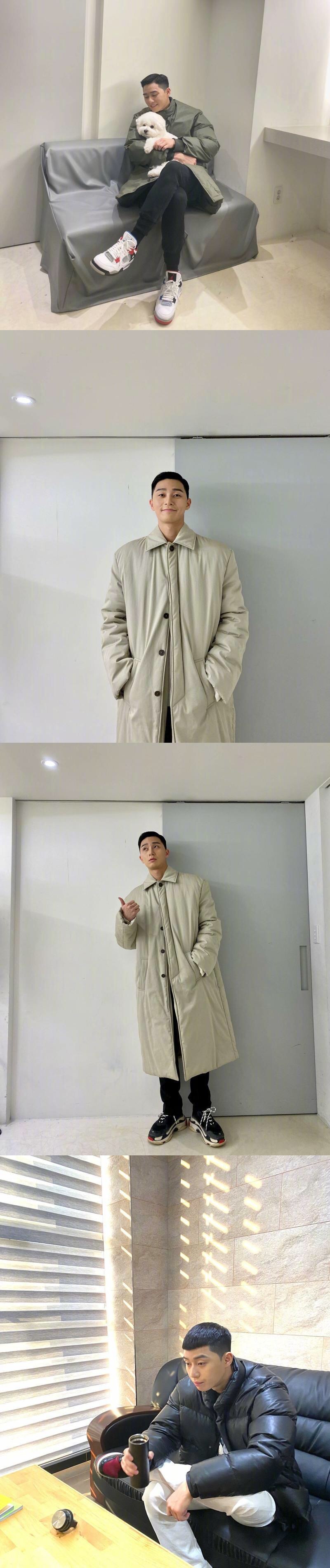 最近梨泰院class里面朴叙俊的栗子头看着也是有不一样的帅气～_高清