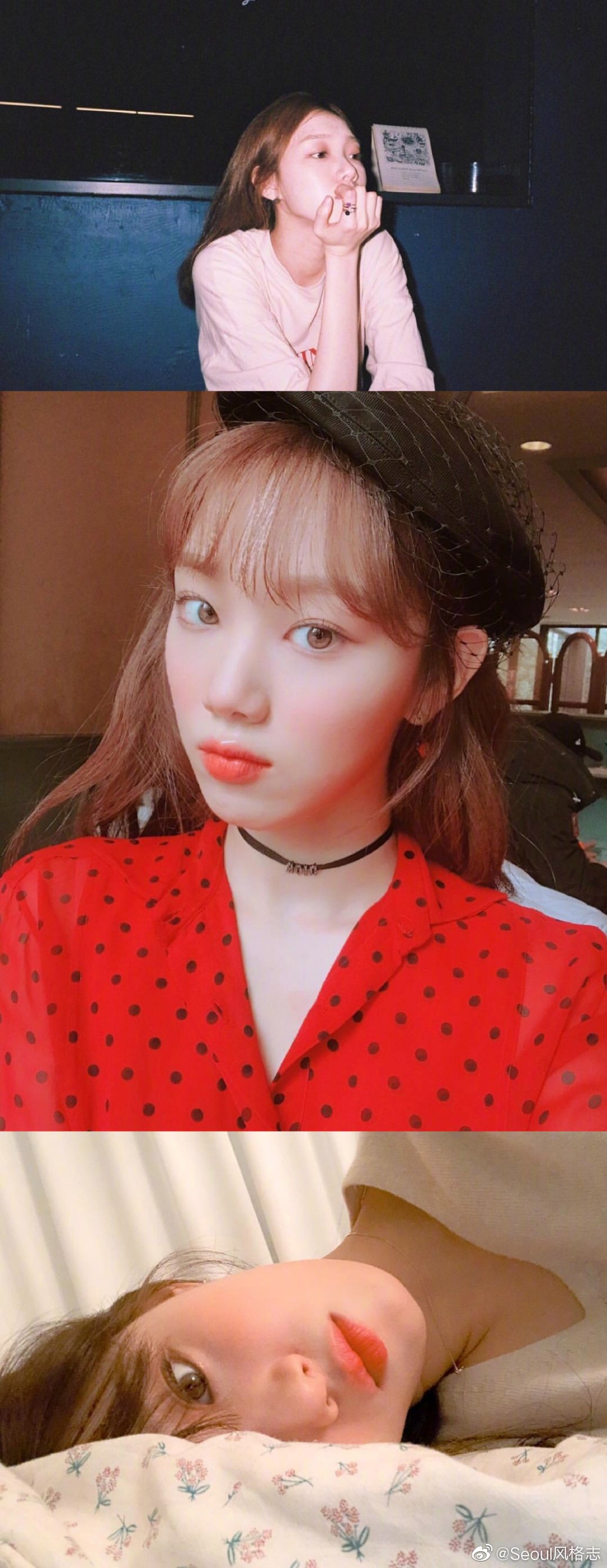 李圣经小姐姐的神仙日常,自然舒服的穿搭真是赏心悦目.