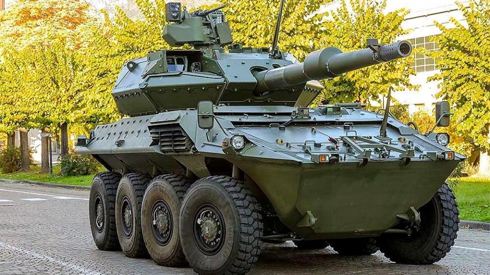 意大利半人马座轮式坦克,实战无一被毁,安装大口径坦克炮