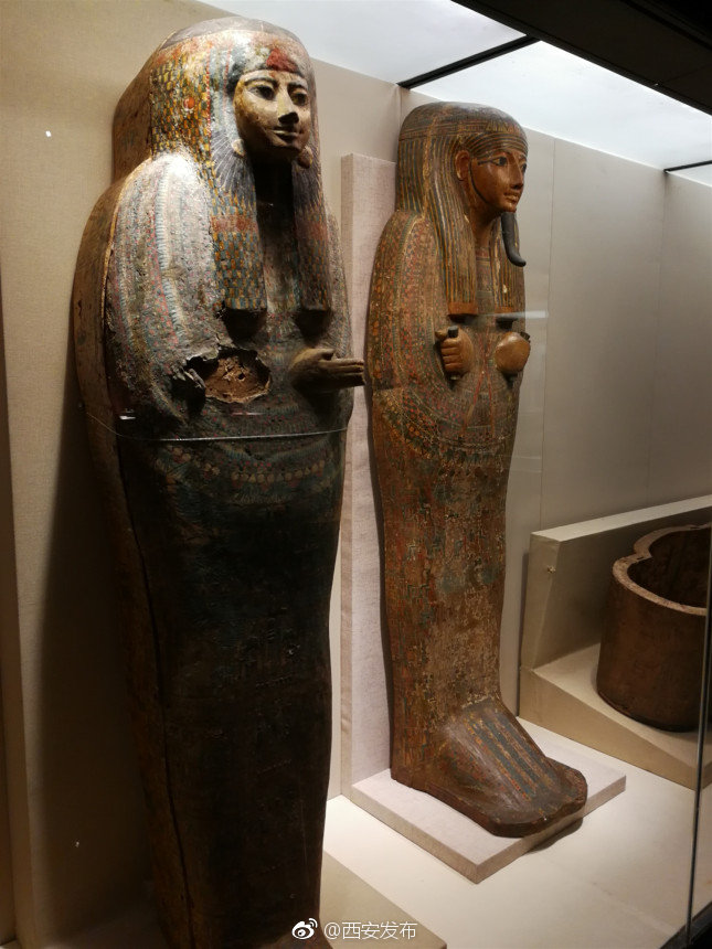 木乃伊和兵马俑西安展览相遇 一起去探寻古埃及文明