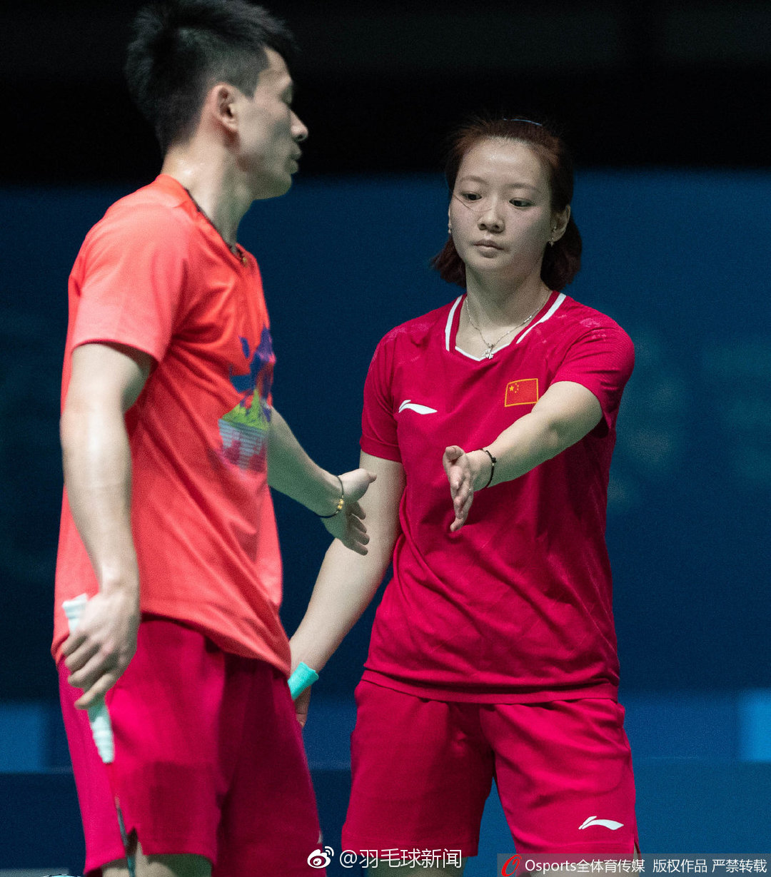 谌龙石宇奇和郑思维黄雅琼备战马来西亚公开赛都加油哇