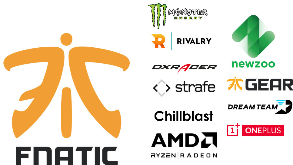 gg,dreamteam,chillblast,monster,dxracer,newzoo,strafe,fnatic
