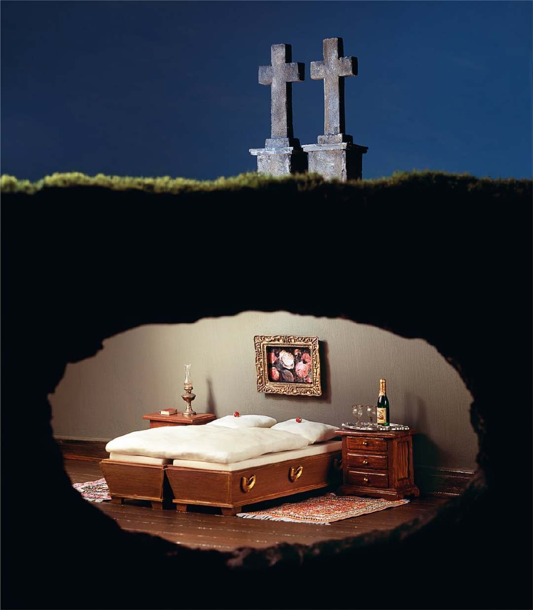 荒诞主义微型场景德国摄影师 frank kunert