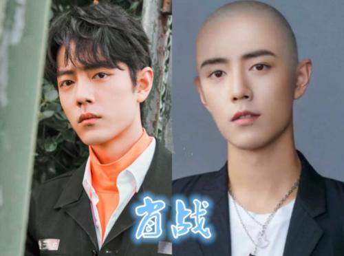同是"光头"造型,许凯痞帅,王一博文艺,看到肖战:眼前一亮!