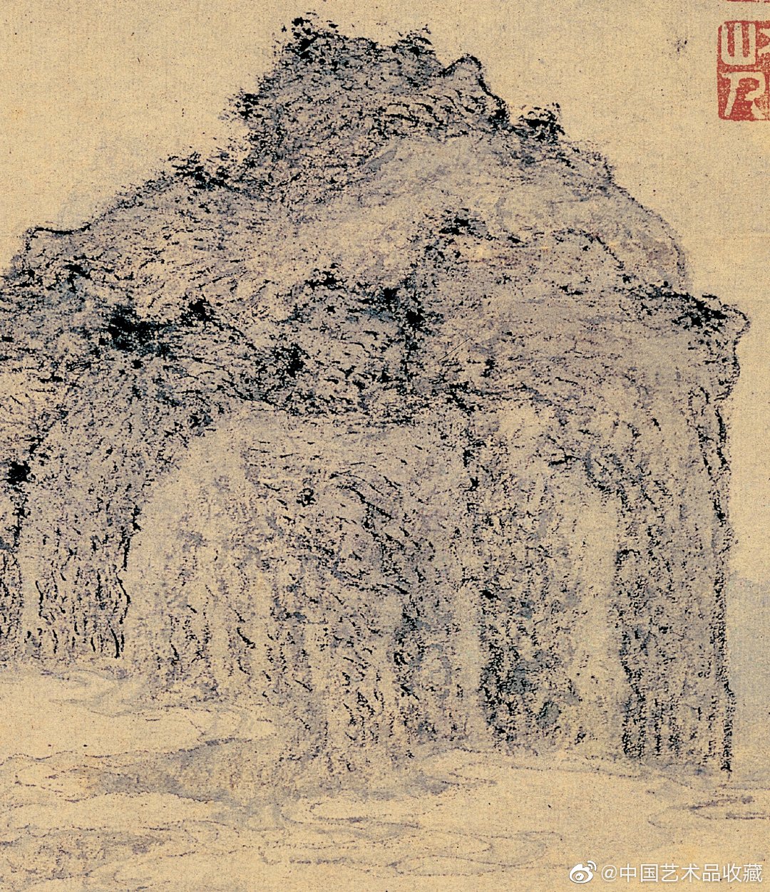 明 文徵明 《绿萌草堂图》