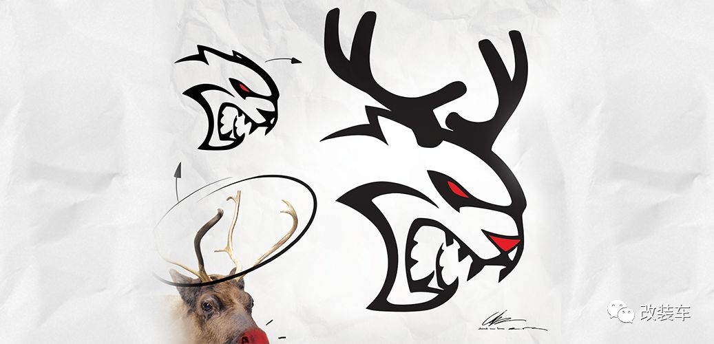 开着手动档的v8雪橇去送圣诞礼物,这辆"地狱猫"竟还是官改车!