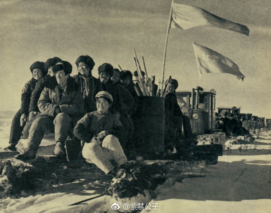 老照片六七十年代垦荒戍边北大荒的建设兵团激情燃烧的岁月