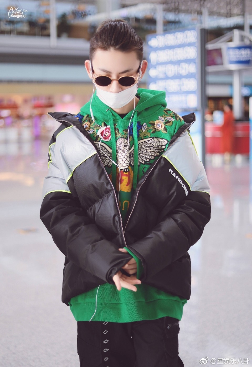 小鬼王琳凯小辫子 小鬼王琳凯北京机场 小鬼王琳凯北京7615长沙