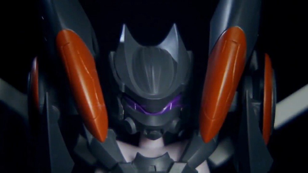 然后官方还发布了一个可动装甲超梦的广告视频