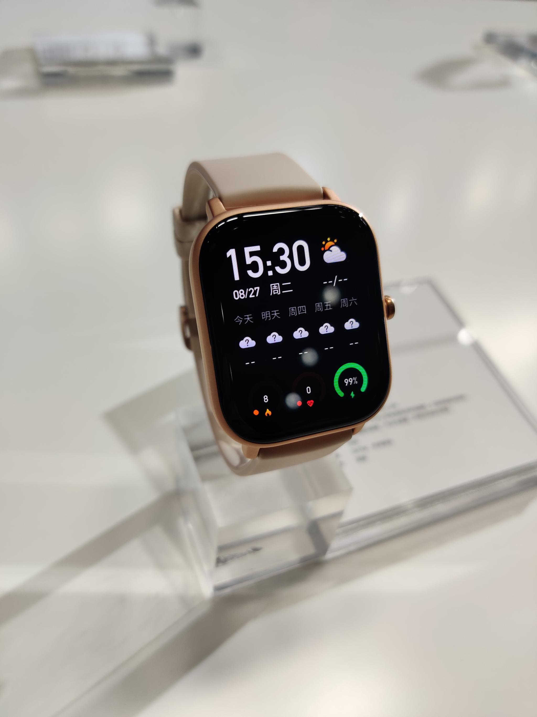 华米amazfit gts 方形智能手表,amazfit 智能运动手表 3 精英版和