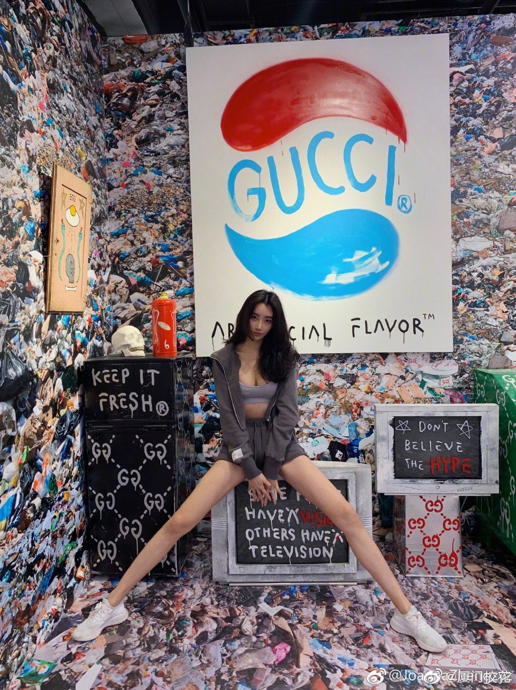 joannazhengzyz 就读于美国南加州大学,身高180cm,身材很棒哦