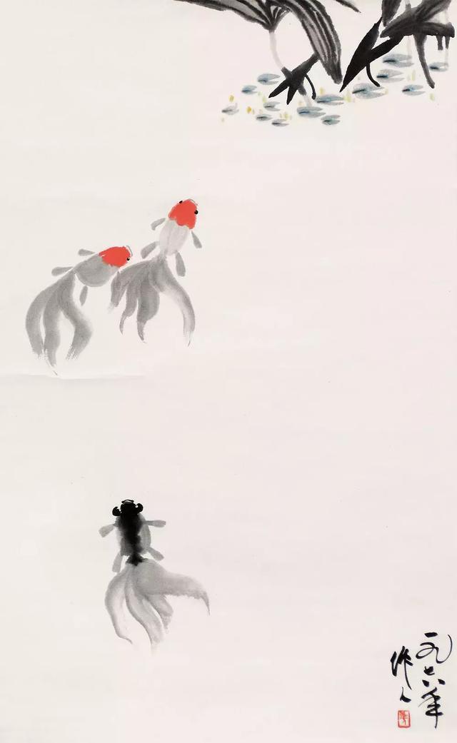 齐白石擅长画虾,徐悲鸿擅长画马,吴作人最擅长的则是画熊猫.