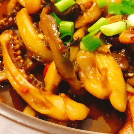 爆汁红烧鱿鱼须好吃到尝一口就停不下来系列简单易上手的q弹有嚼劲鱿