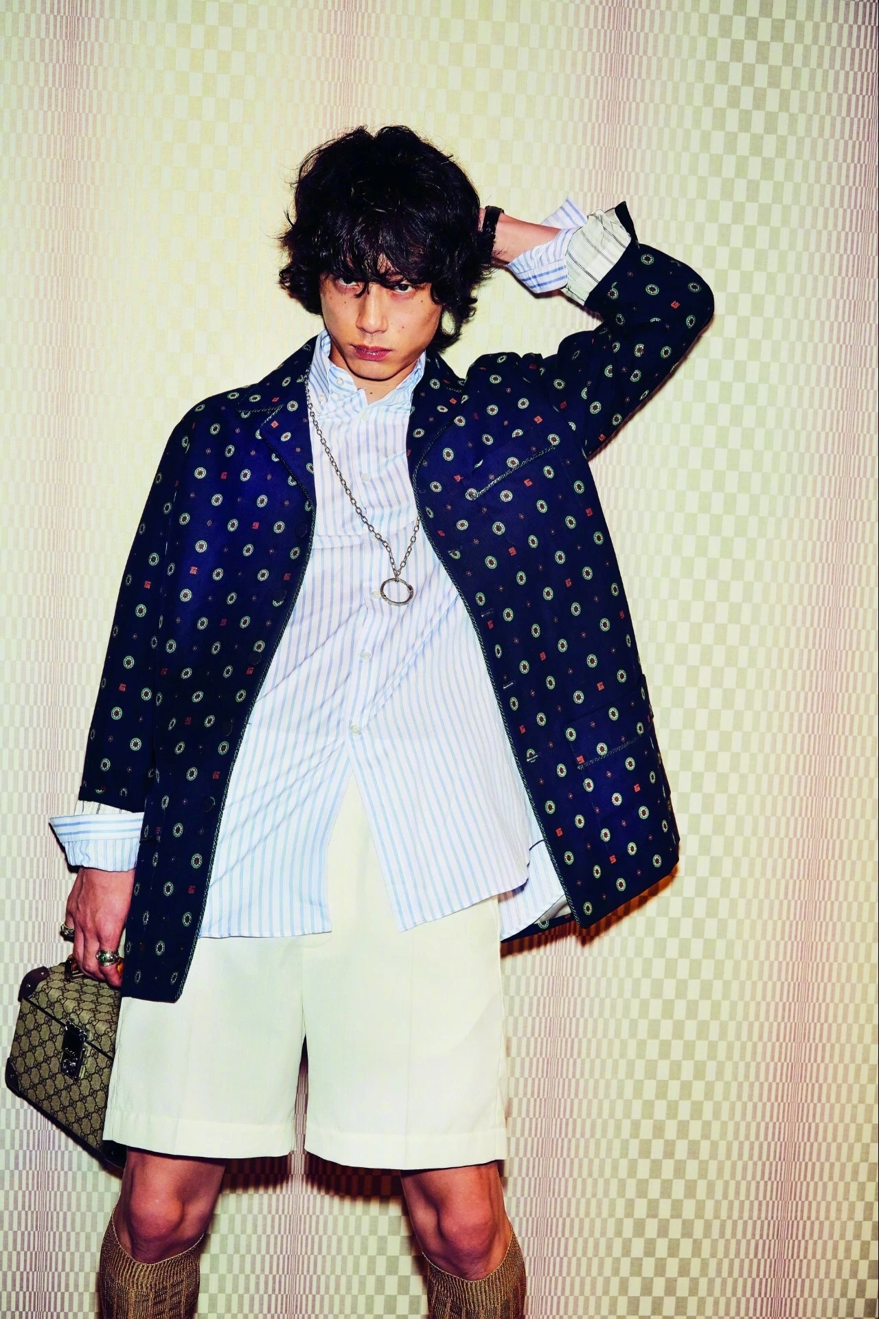 坂口健太郎 | 《男人风尚leon》十二月刊温和盐系少年多了一份成熟