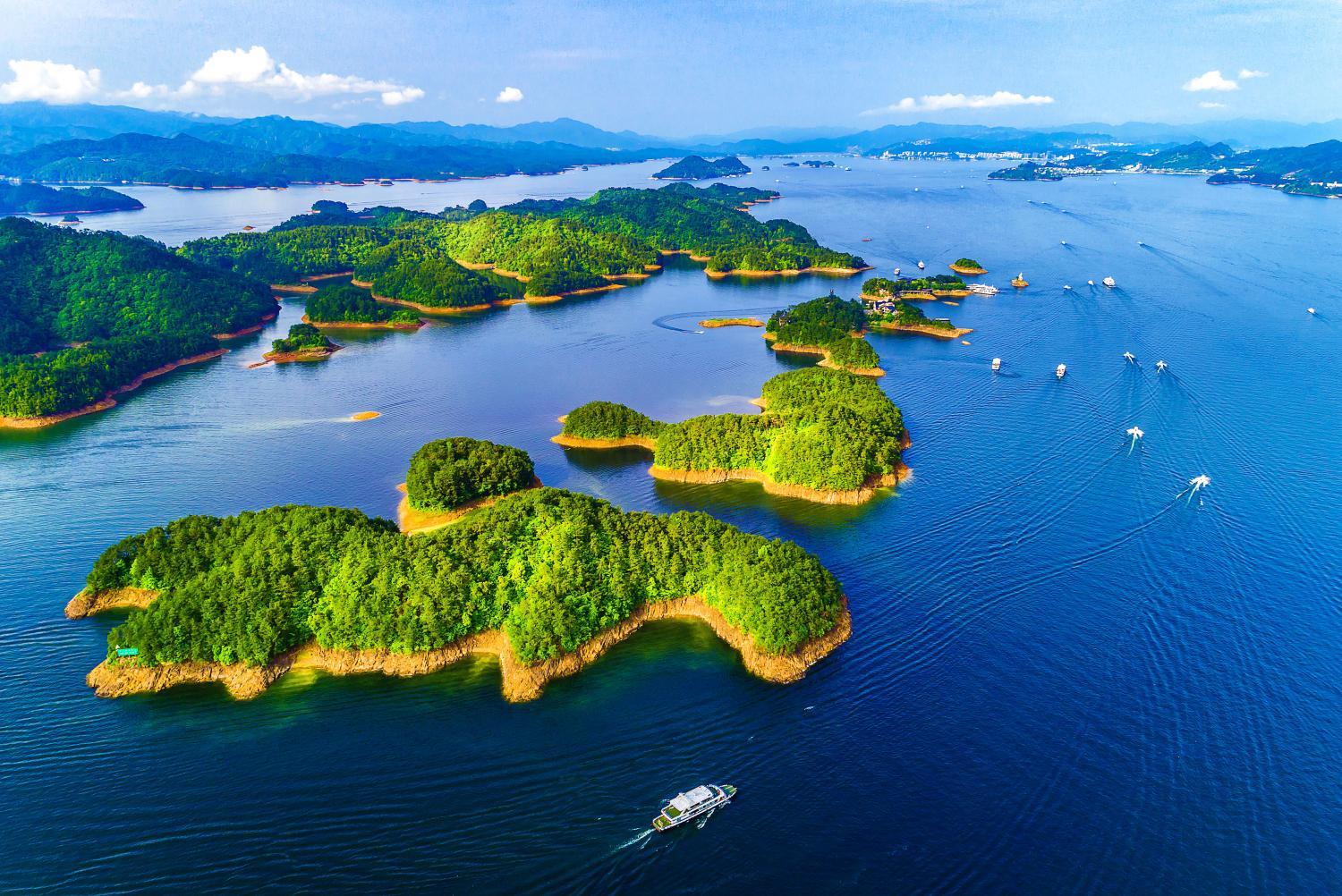 千岛湖的夏日美景