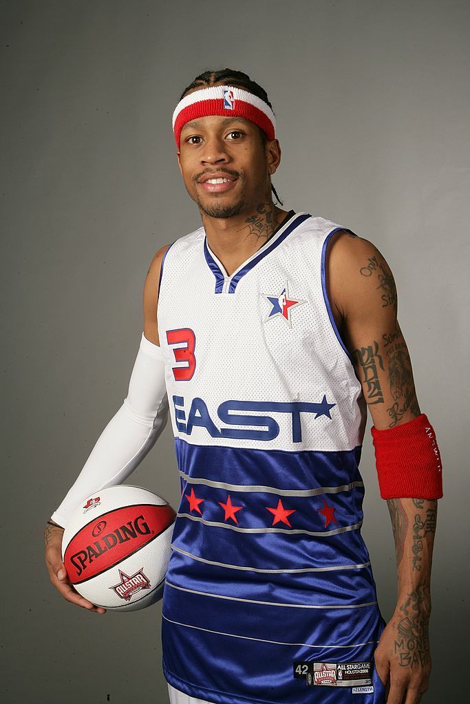 2006年全明星艾弗森拍摄的定妆照. 钟艾一生!