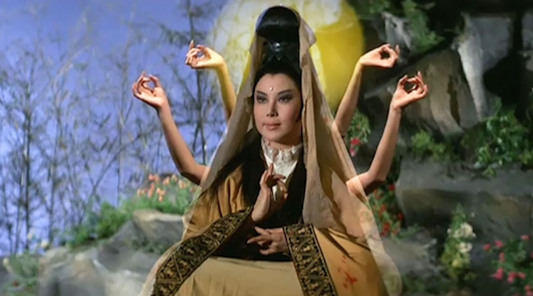 1967年的邵氏电影:观世音.观世音菩萨经常会出现在各种神话传说中