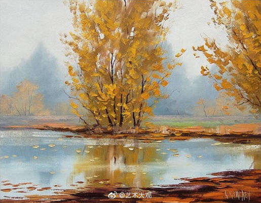 充满阳光味道的风景 | 澳大利亚画家格雷厄姆·格尔肯油画作品-1澳大