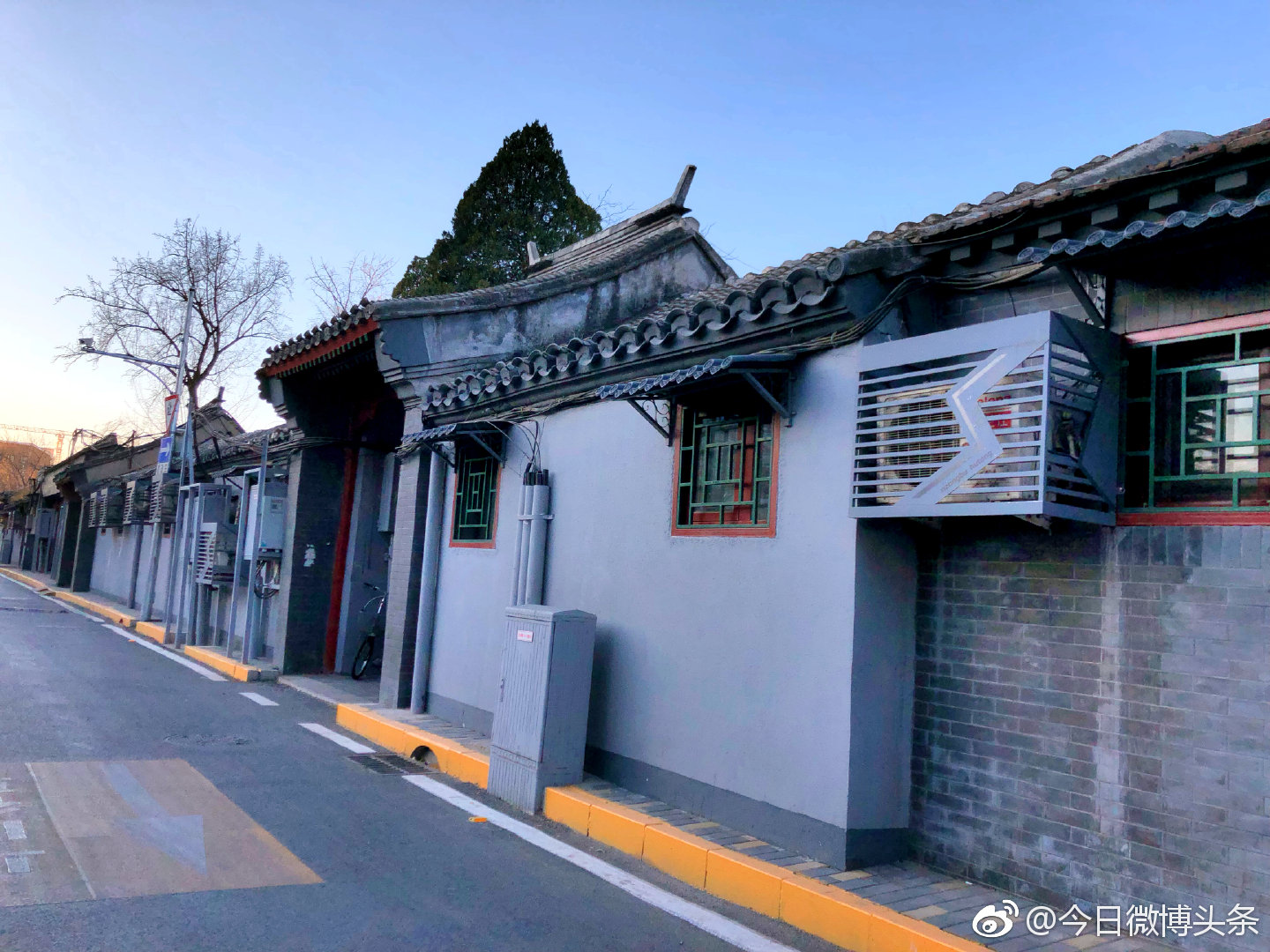 建国门地区首条"不停车胡同——西总布胡同