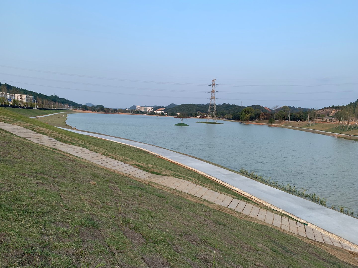 景德镇这个龙山湖公园美景初现
