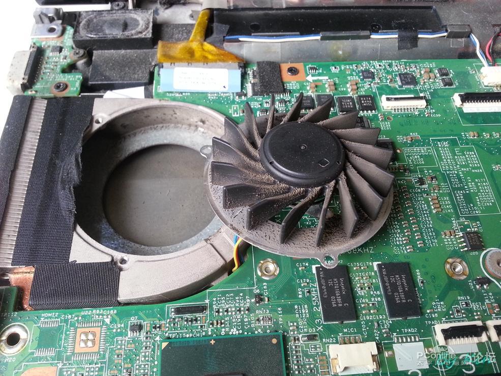 拿联想闲置笔记本开刀亲自体验一下开机除尘的操作