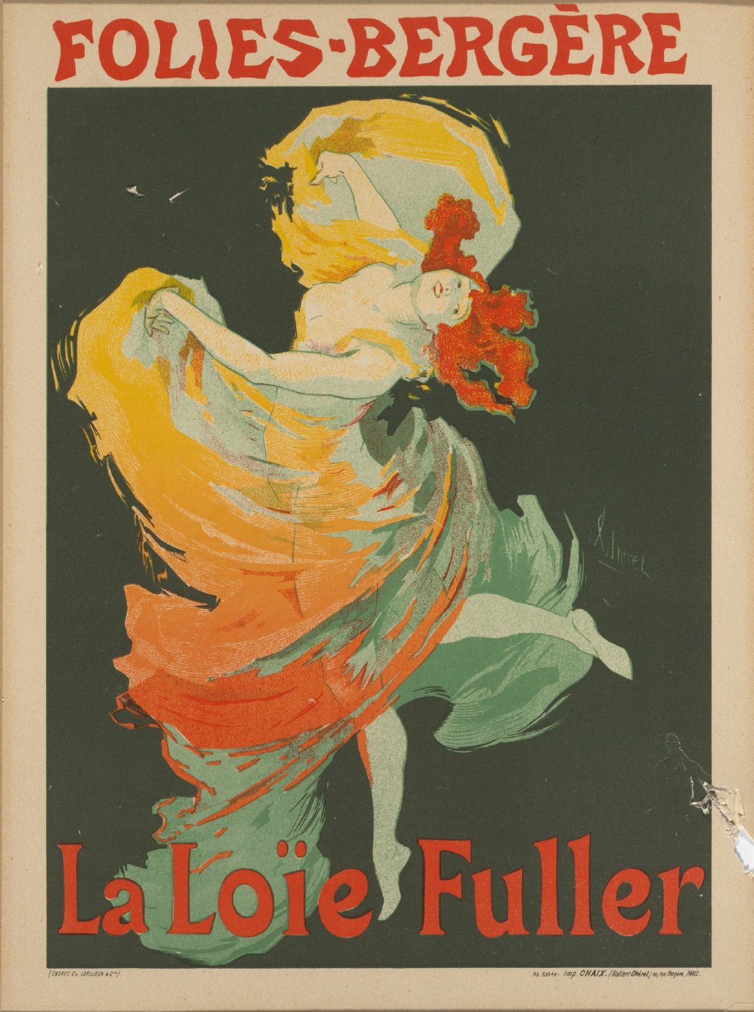 现代海报之父,美好时代海报艺术大师jules chéret的作品