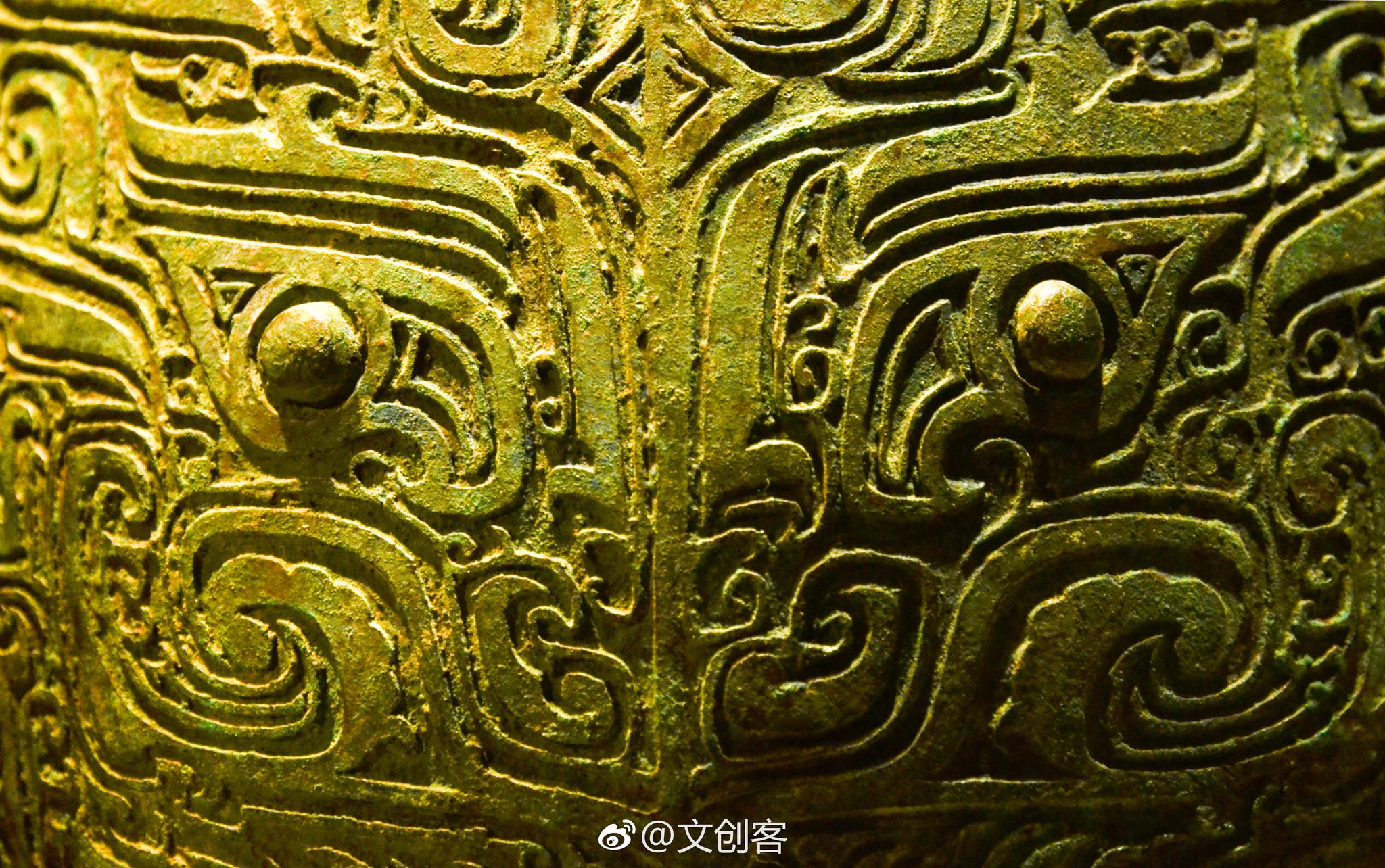 兽面提梁铜卣(you)商代前期(公元前1600~前1300年)1982年郑州市|兽面|纹饰|郑州市|河南博物院|通身_新浪新闻
