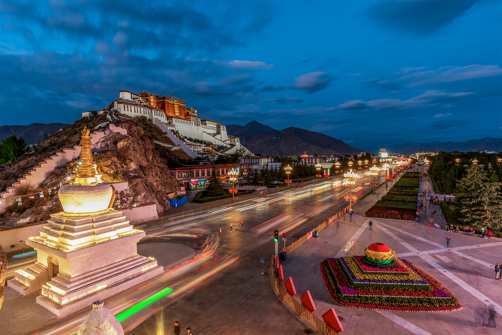 拉萨美景,圣城拉萨.故地重游,大昭寺,八廓街,布达拉宫