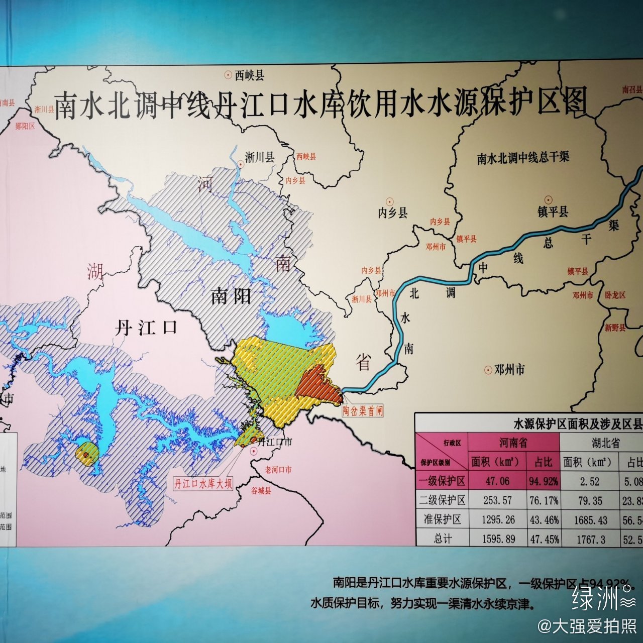 南水北调中线工程从河南省南阳市淅川县的丹江口水库陶岔渠首闸引水