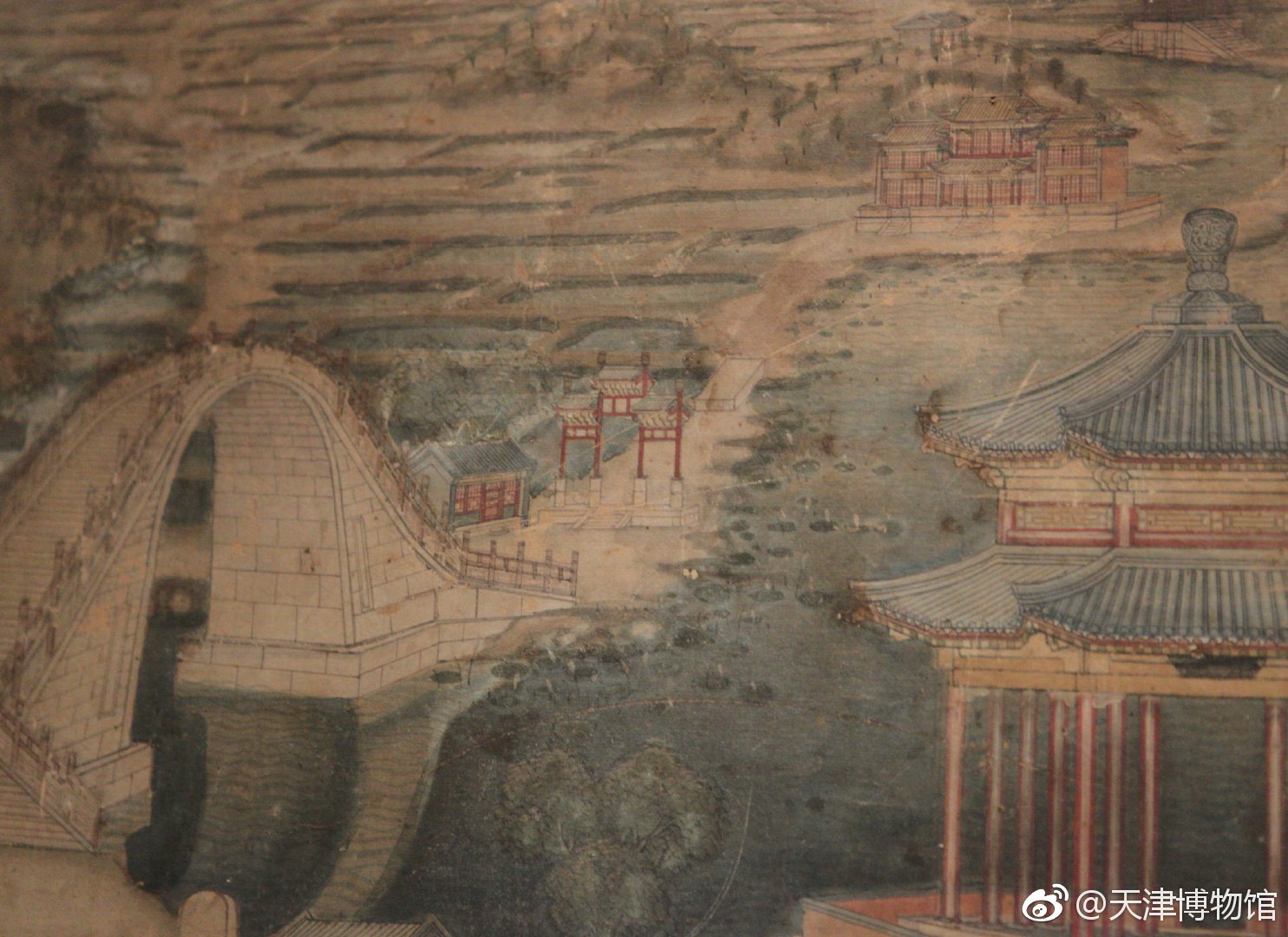 清 颐和园全图|清漪园|颐和园|光绪_新浪新闻