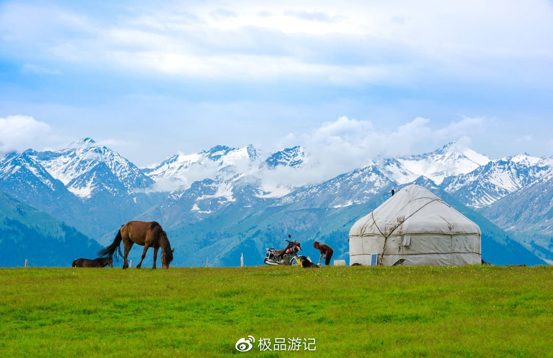 天地之间,风情万种,这是新疆对祖国的长情告白