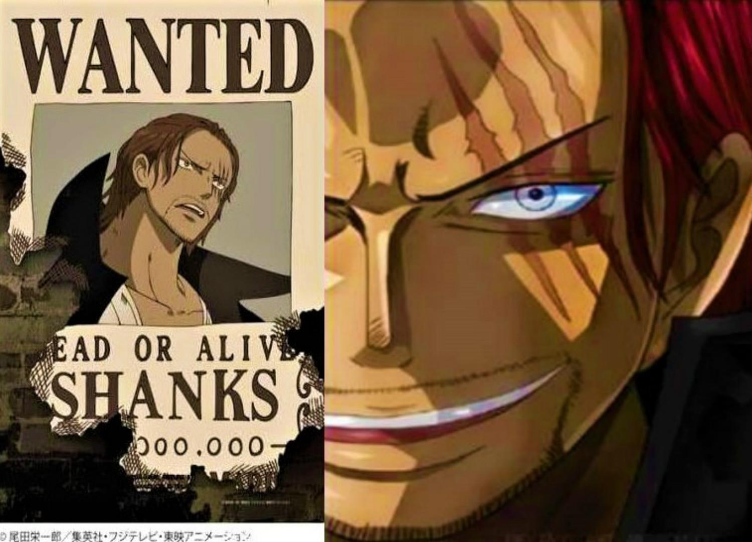 海贼王:官方公布了红发的悬赏令,赏金比黑胡子的22亿还要低