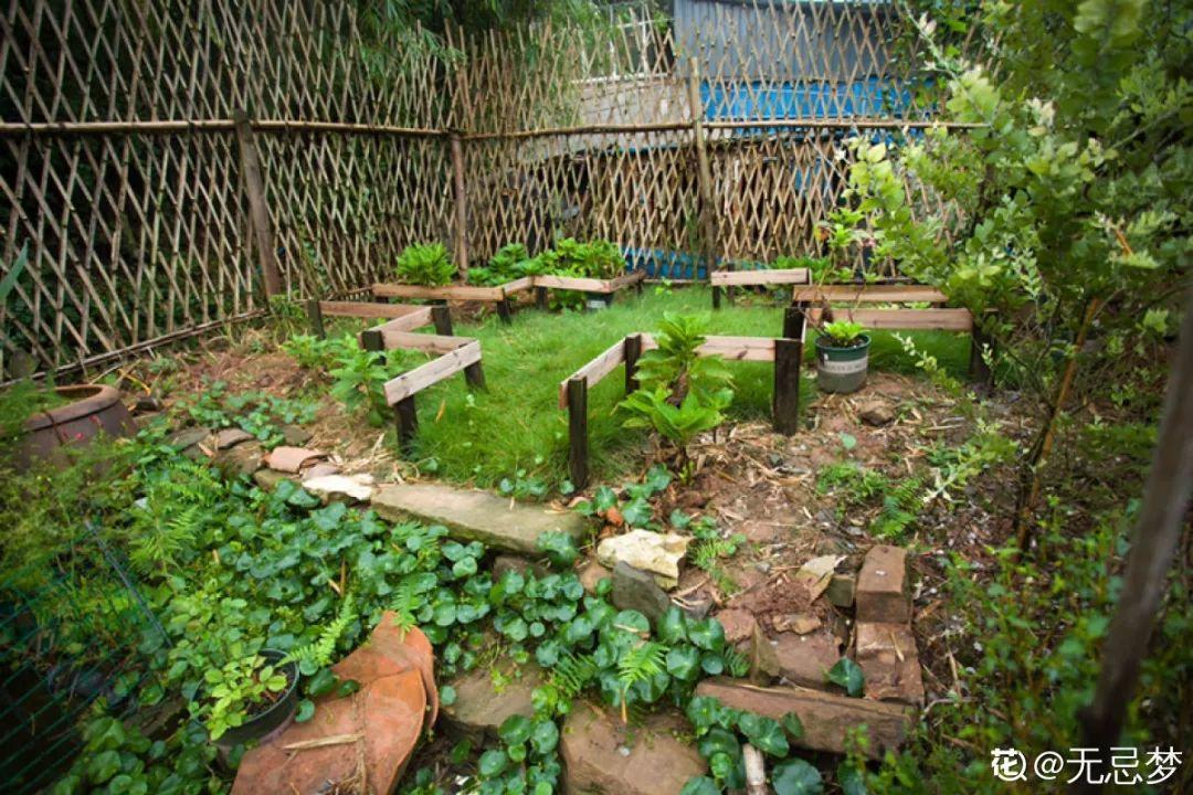 他甘愿回到农村把荒废的老屋改造成花园