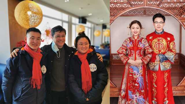 援鄂护士前线身着防护服举行婚礼|疫情|新冠肺炎_新浪新闻