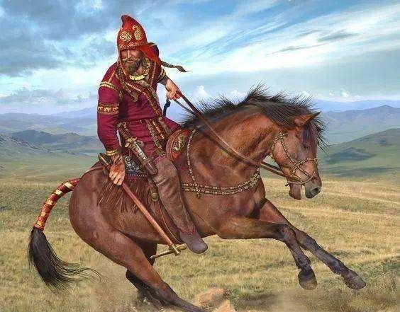 鸣镝之声响彻天际,他们的弯刀和呐喊,足以让每一个战士感到胆寒