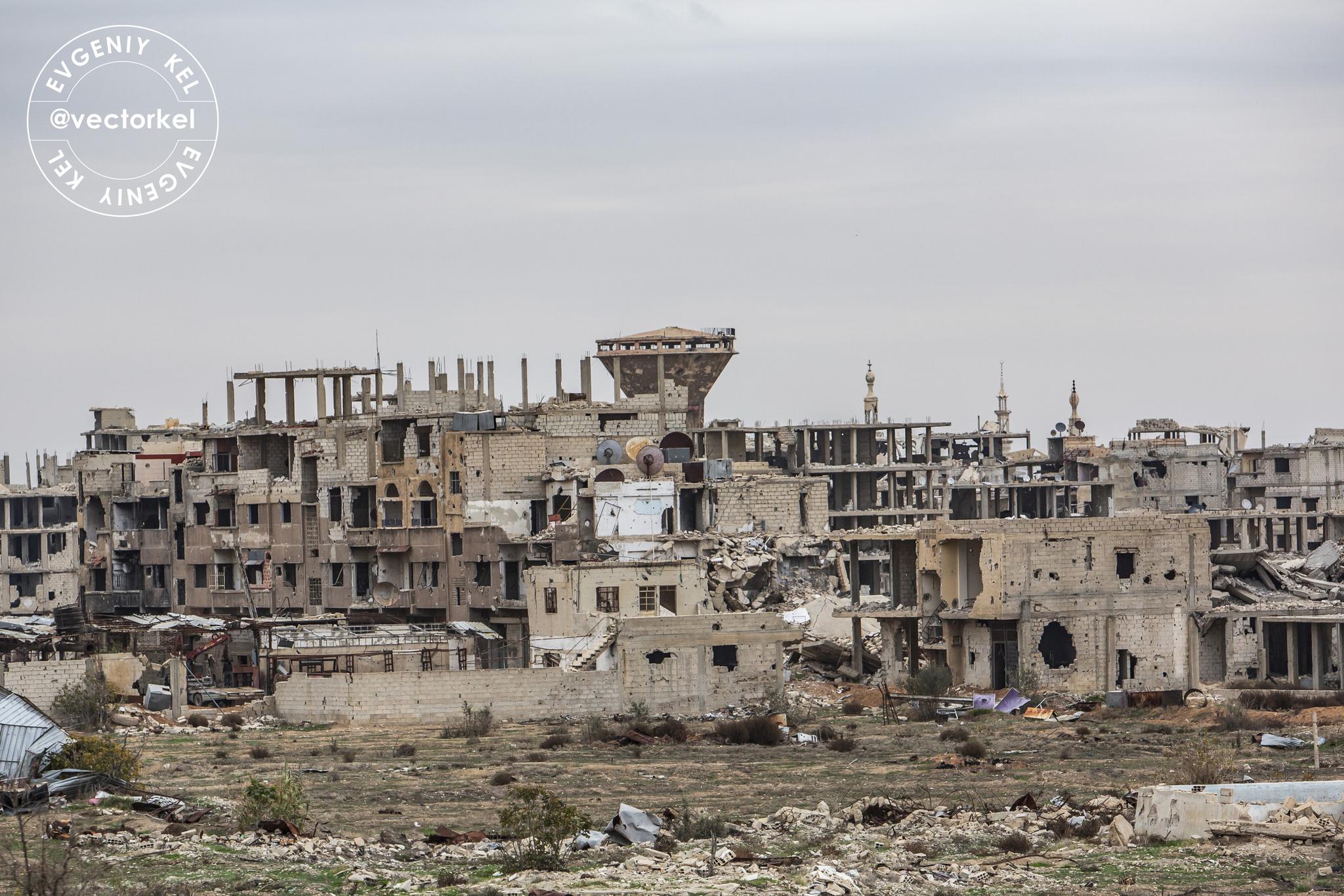 七年的战争让叙利亚处处是残垣断壁重建要15年2万亿人民币