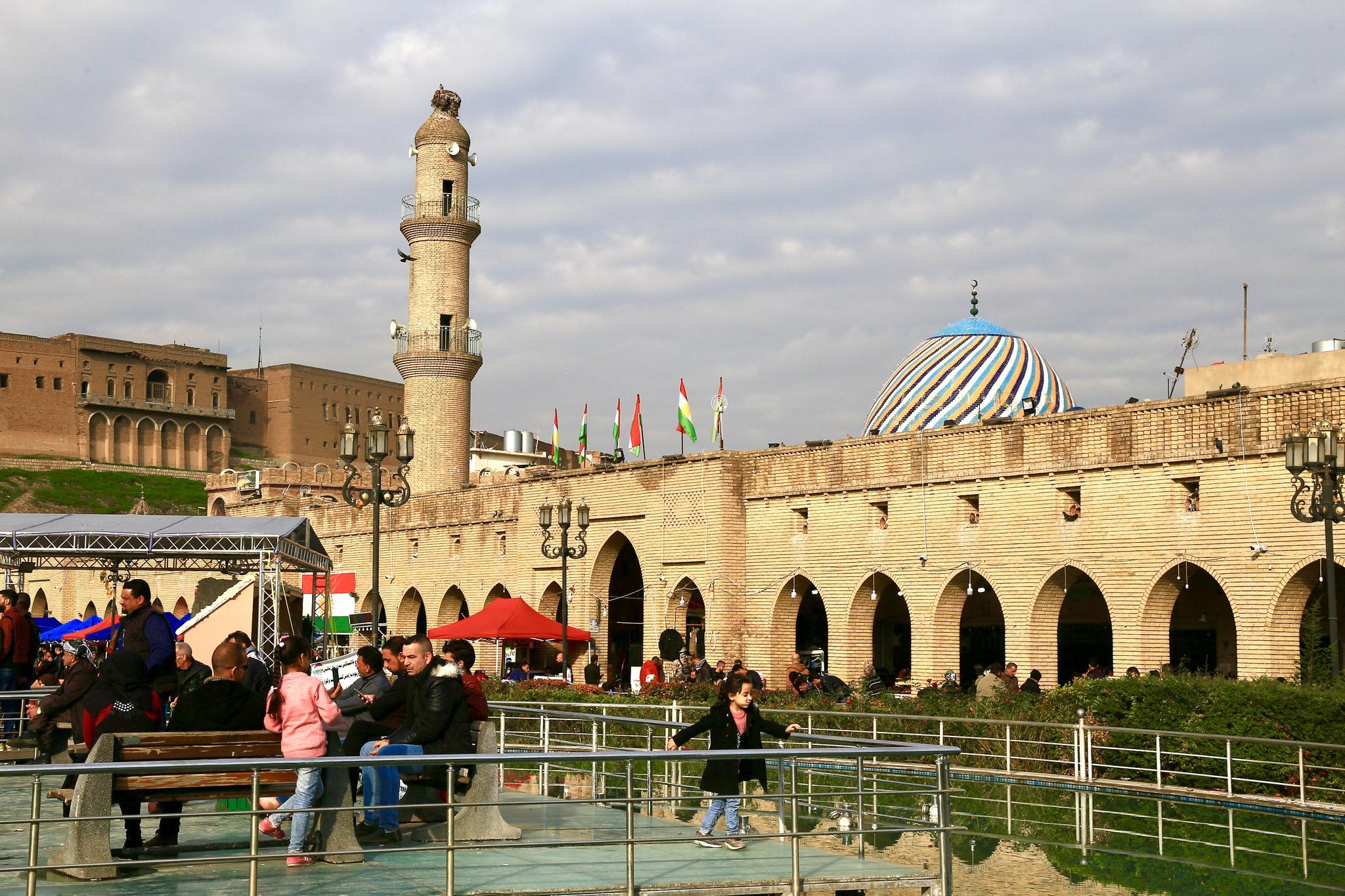 埃尔比勒,erbil, 北部库尔德地区的首府,有五千年的文明史