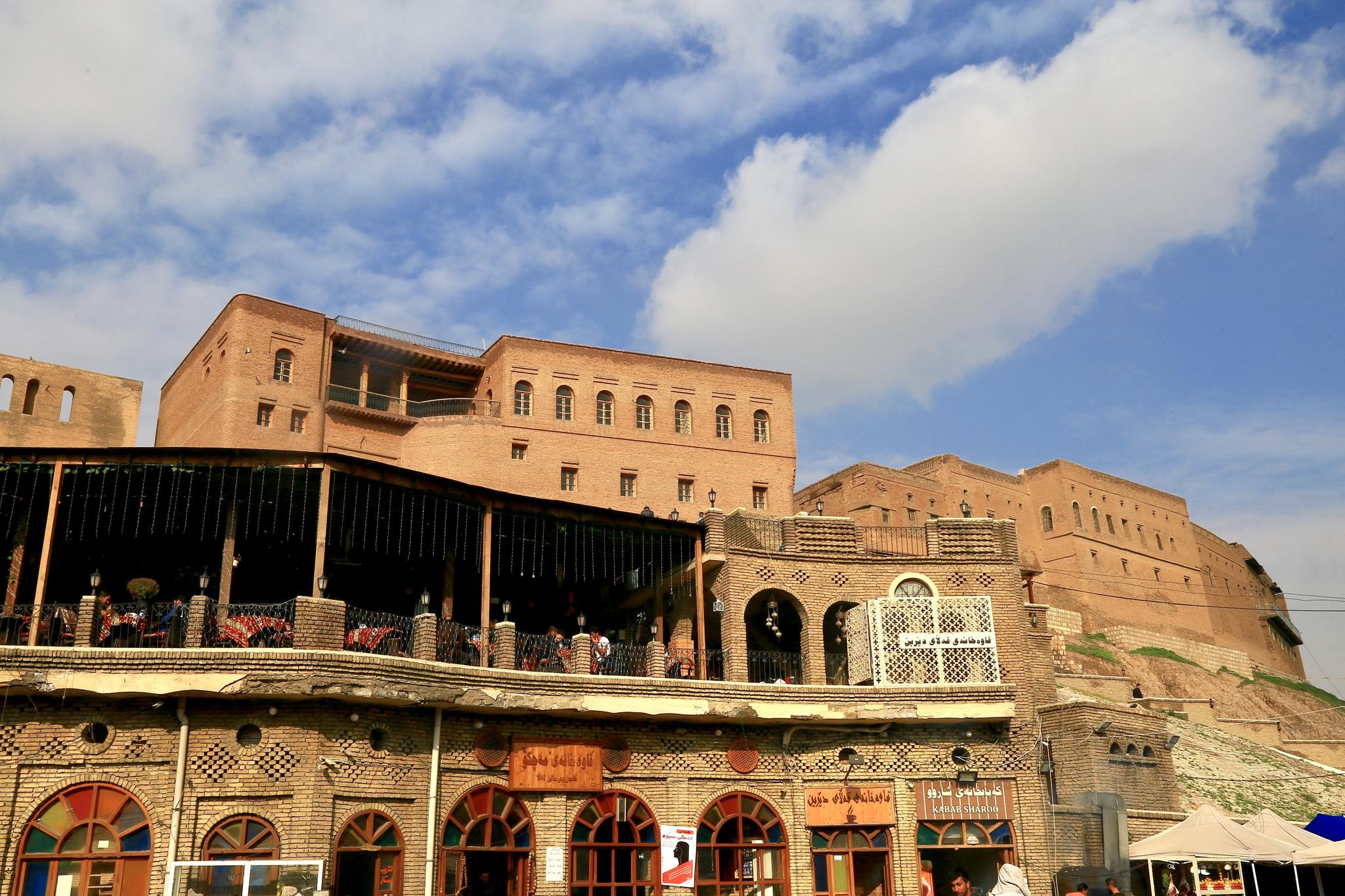 埃尔比勒erbil北部库尔德地区的首府有五千年的文明史