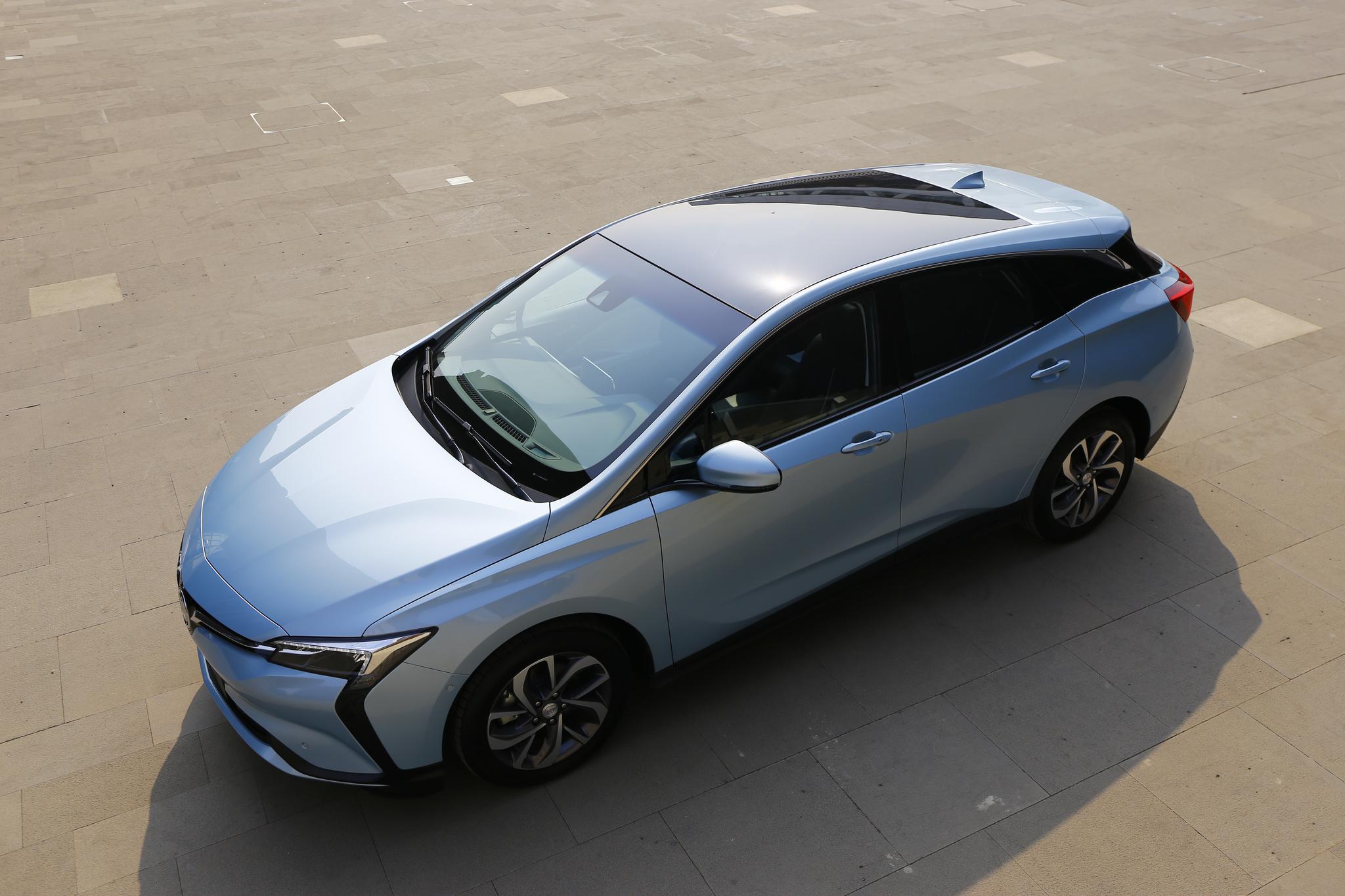 别克velite 6基于全新电动车架构开发,打破了传统汽车固化的车型设计