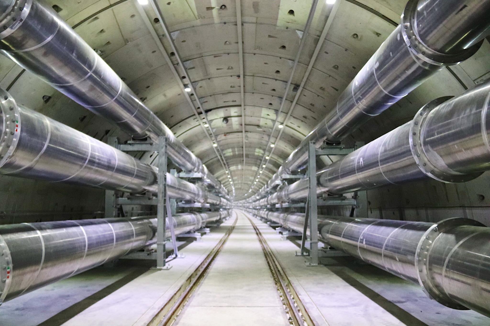 世界最深的水下电力隧道是什么样子的今天下午我一探究竟