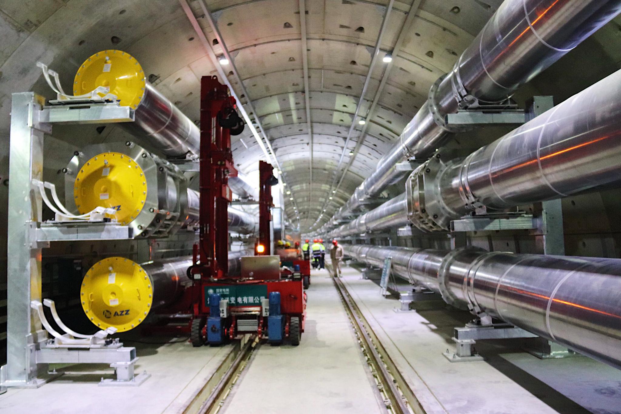 世界最深的水下电力隧道是什么样子的今天下午我一探究竟